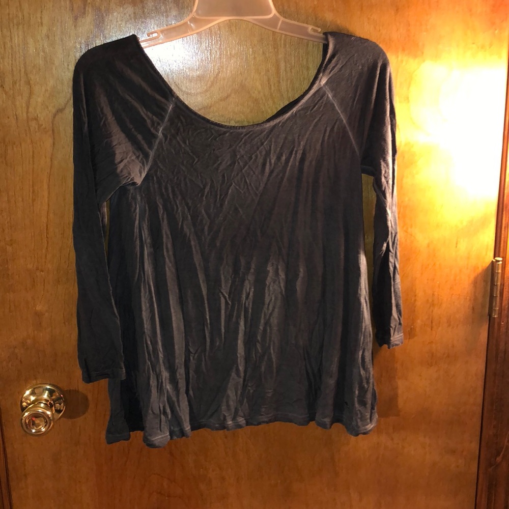 Heather grey shirt